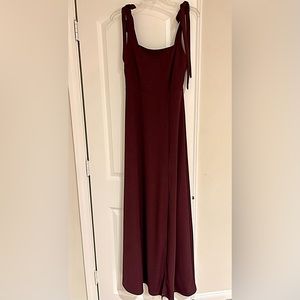 Cabrenet colored formal dress